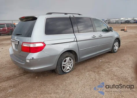 2006 Honda Odyssey Ex-L from USA, damaged, VIN 5FNRL38646B098355